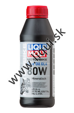 LIQUI MOLY GEAR OIL GL4 80W - 500ml