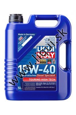 LIQUI MOLY TOURING HIGH TECH DIESEL 15W-40 - 5l