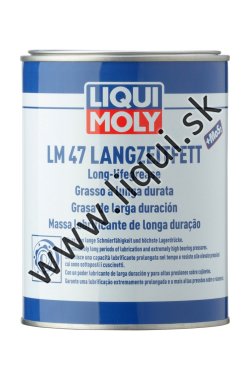 LIQUI MOLY LM 47 + MOS2, dlhodobý mazací tuk - 1kg