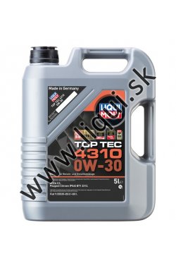 LIQUI MOLY TOP TEC 4310 0W-30 - 5l