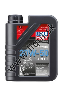LIQUI MOLY 4T HD SYNTH 20W-50 STREET - 1l